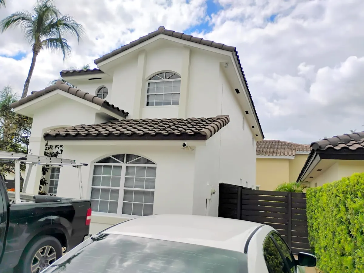 Two-Story Stucco Exterior — Miramar, FL